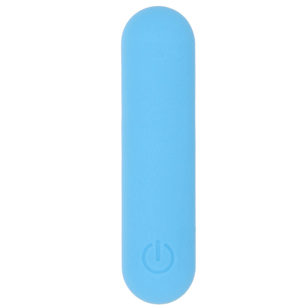Bang! Flexible Silicone Bullet Vibe in Blue Vibrators > Bullet and Egg Vibrators - Tophatter Daily Deals